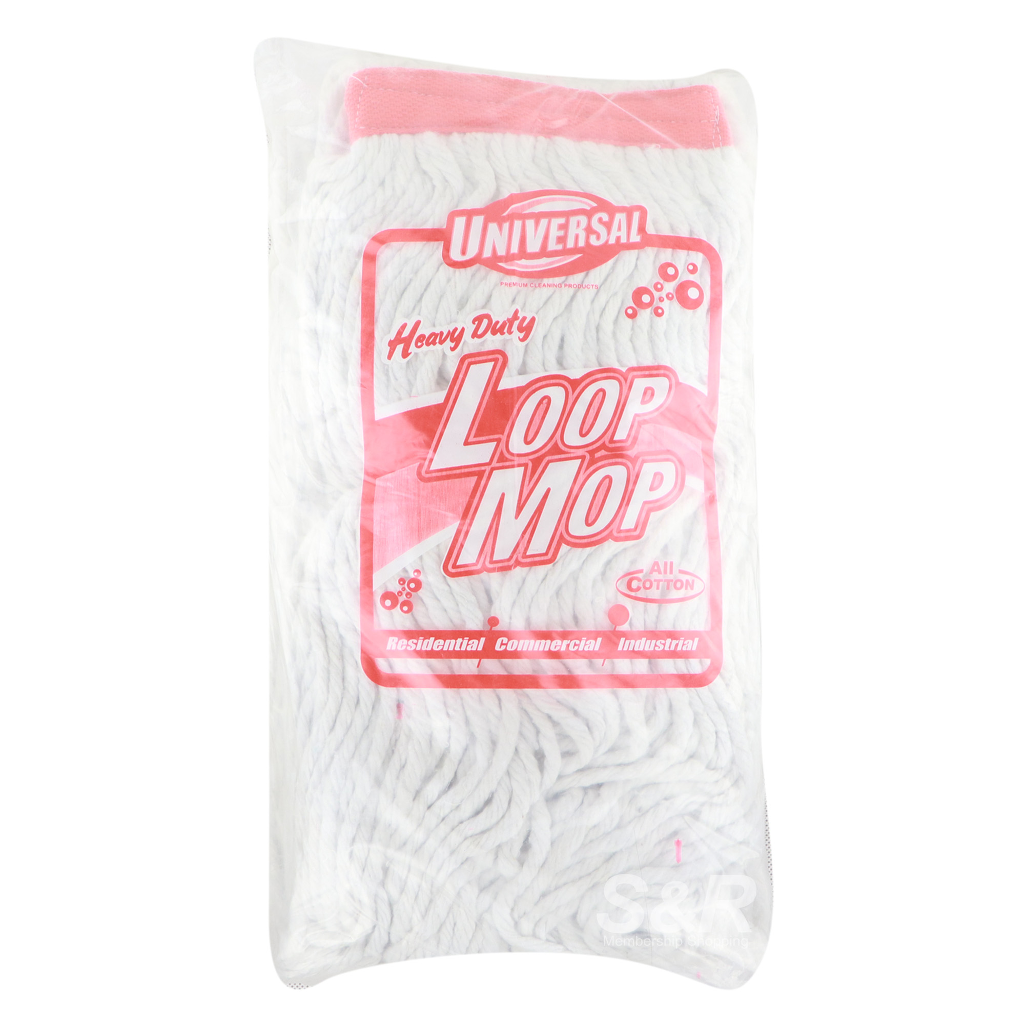Universal Loop Mop Heavy Duty All Cotton 2pcs Universal Loop Mop Heavy Duty All Cotton 2pcs